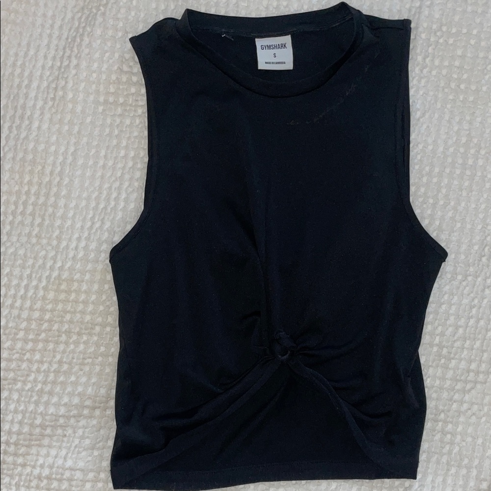 Gymshark Black Sleeveless Women's Top